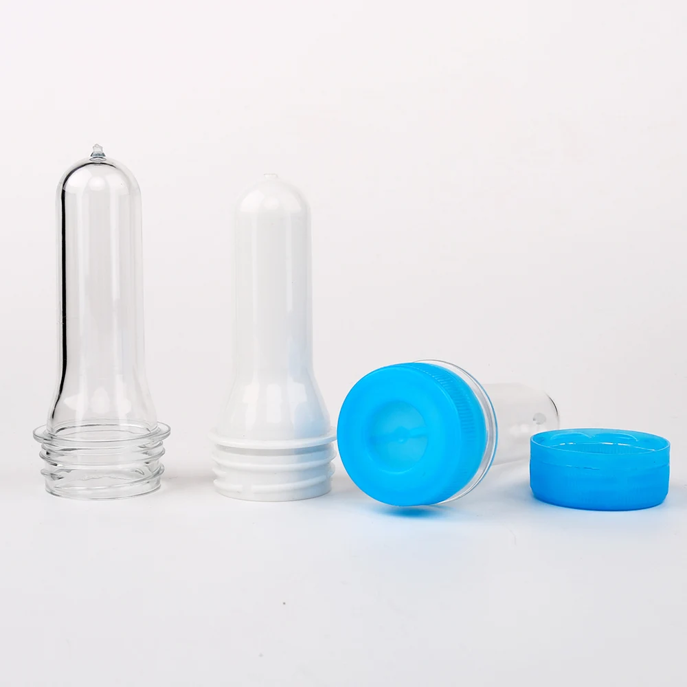 Professional factory China manufacturers threaded mouth plastic small water PET preform bottle