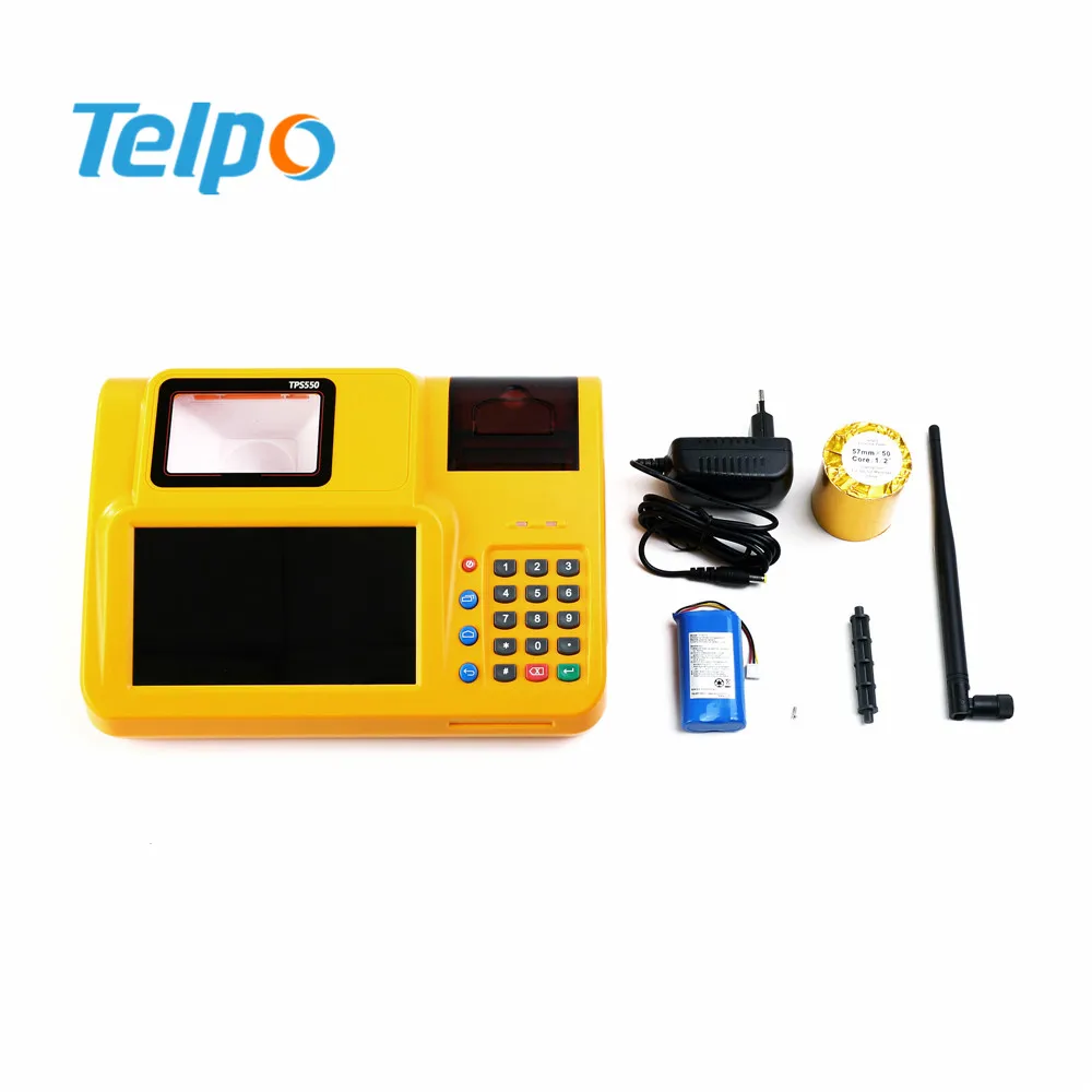 GPRS Wifi BT NFC отпечаток пальца POS программное обеспечение машина для спортивных ставок, Airtime, Top-up, электричество