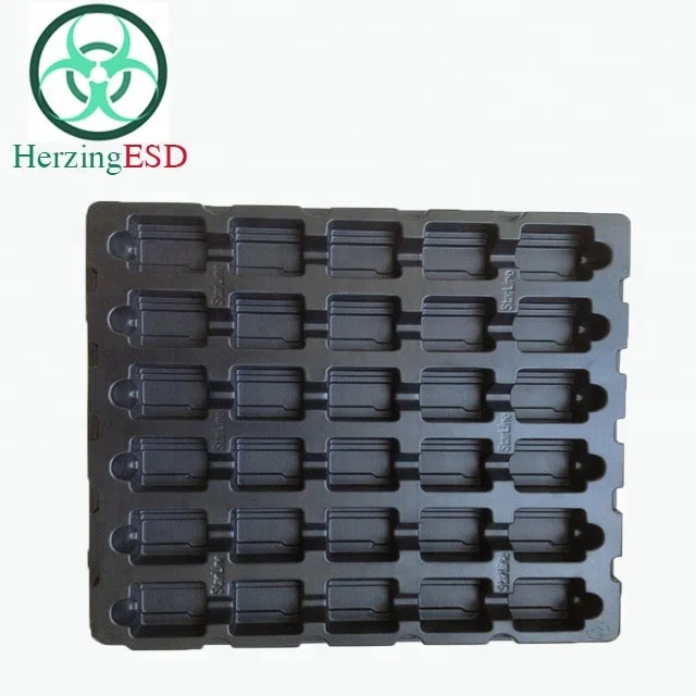 ESD Plastic Tray For Packing Electronic Components