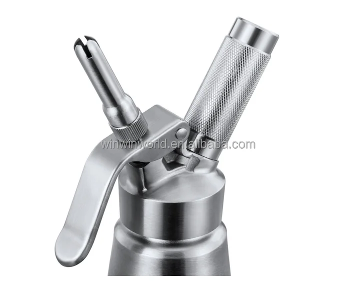 high Quality Whipped Cream Dispensers / Cream Whipper, 1 Pint | with 3 Stainless Steel Decorating Nozzles