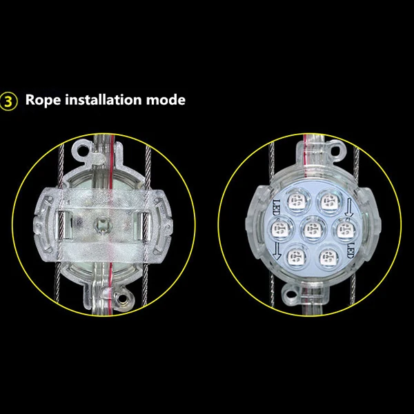 new 2024 media facade pixel led design led pixel facade Individual controllable led light source for led point light source