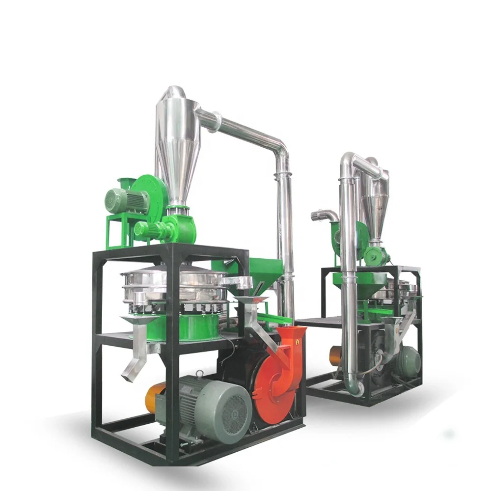 Professional  PVC PP PE PET Plastic pulverizer milling machine with best quality