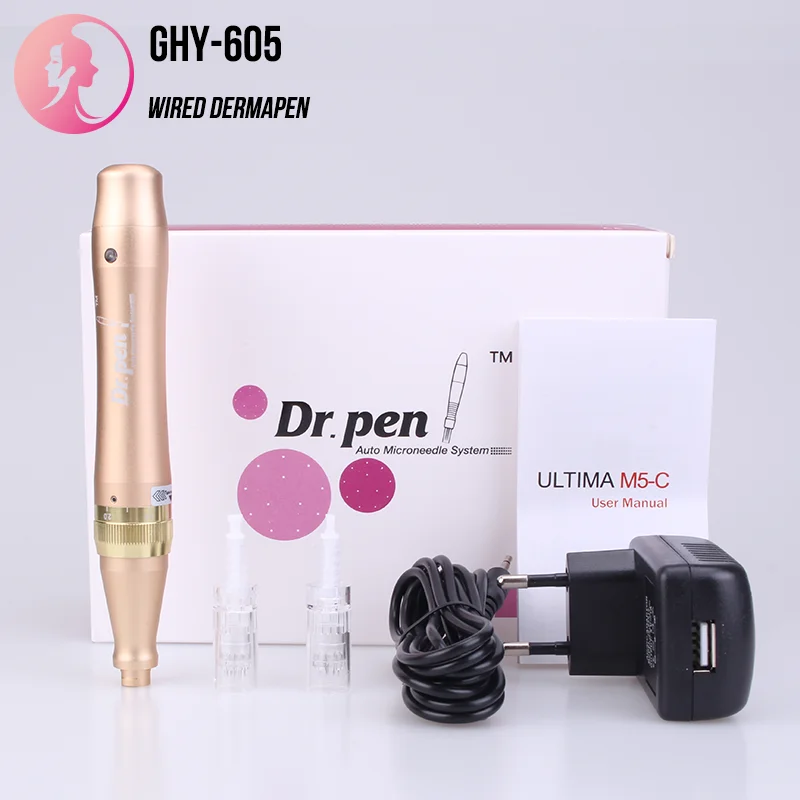 TA GHY Beauty Face Wired dermapen acne scars healing wounds GHY-605
