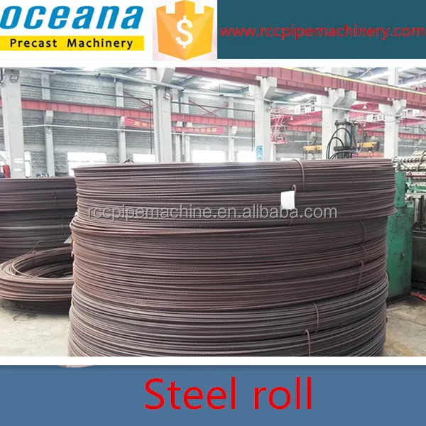 Wire cage welding machine , reinforcing cage making machine for  pole