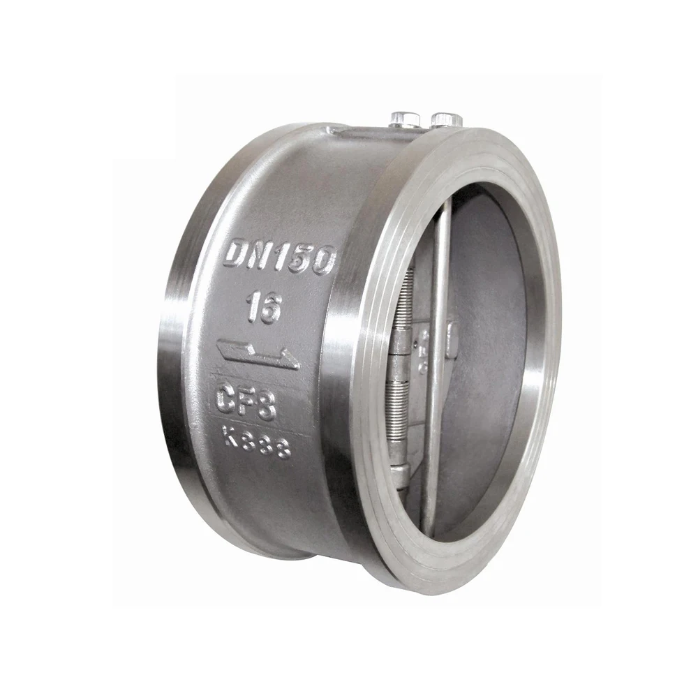 Steam Astm A216 Wcb Flapper Wafer Type Butterfly Check Valve