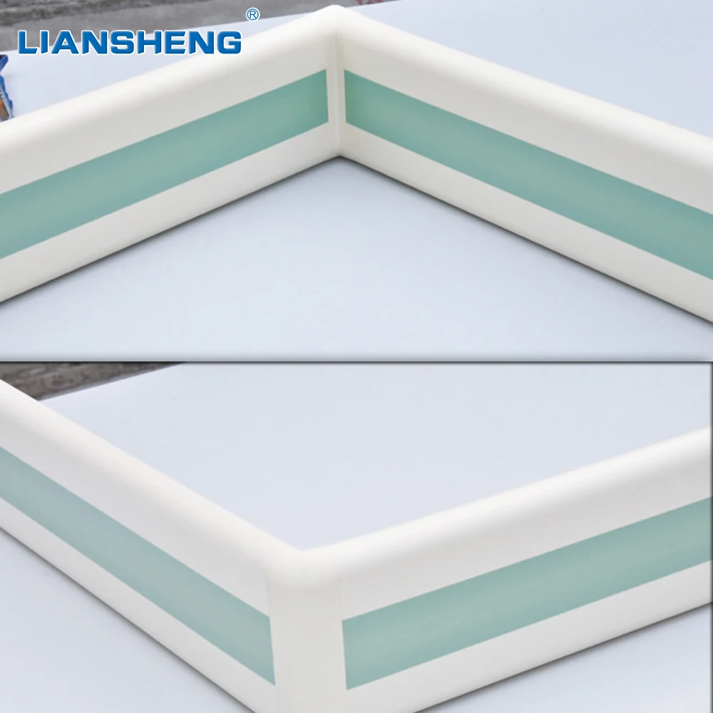 Cheap Hospital Hotel Wall Corner PVC Rubber Wall Protector Guard For Sale