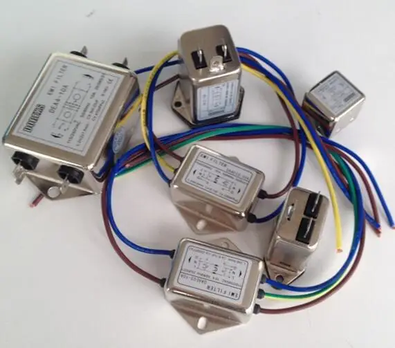 Разъем IEC DBI5 3A, шнур питания переменного тока, шумовой фильтр EMI