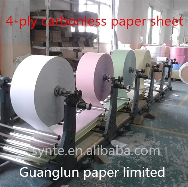 1-5ply Carbonless Paper NCR Paper continuous forms bill paper, carton of 1000 sheets