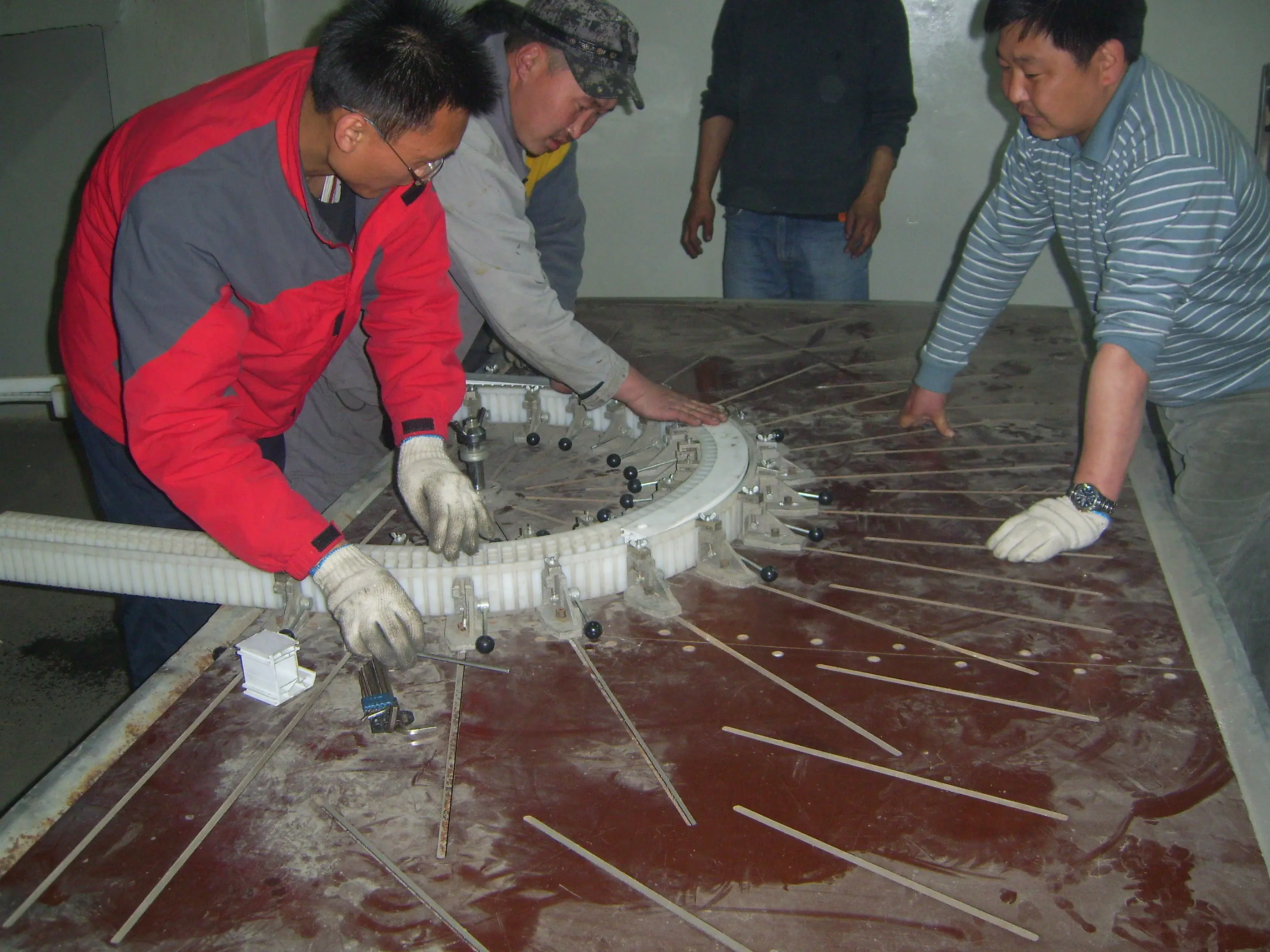 UPVC profile arch bending machine SYH-1800 upvc profile bending machine