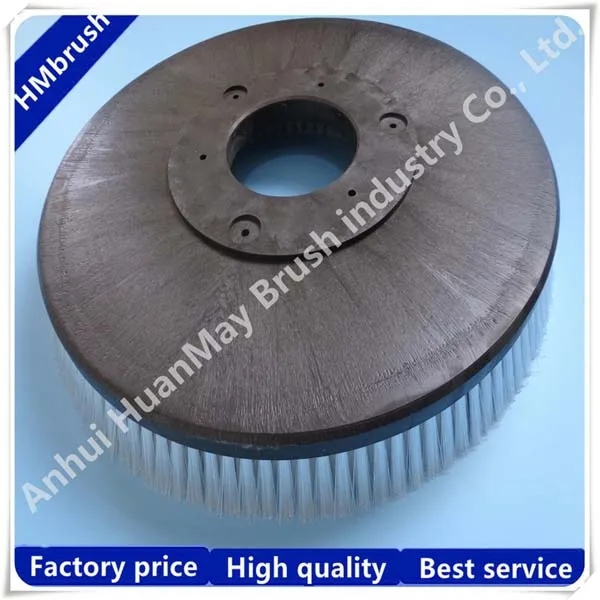 360mm Diameter Nylon Round Disc Floor scrubbing Brush For Scrubber