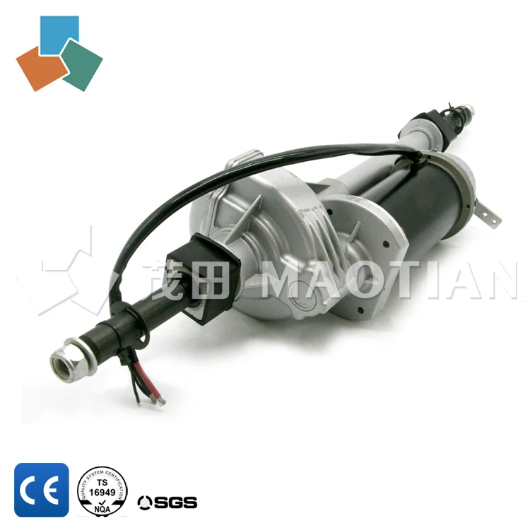 Customized professional electric mower motor MT09 180w 24v / starter motor / 3 wheel scooter dual shaft motor