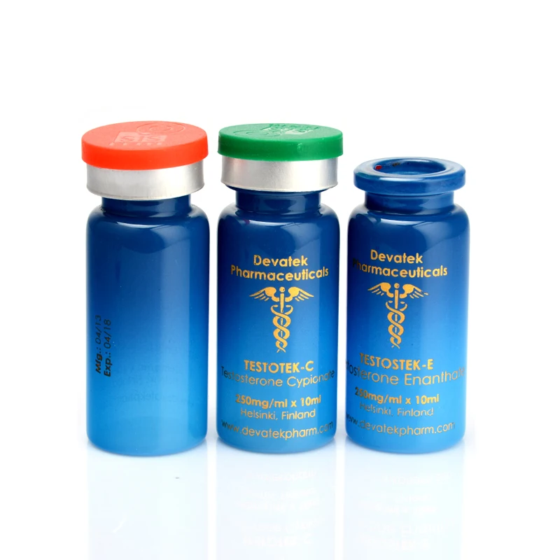 Wholesale custom empty injection vial luxury 10ml glass vial steroid labels China factory vial caps