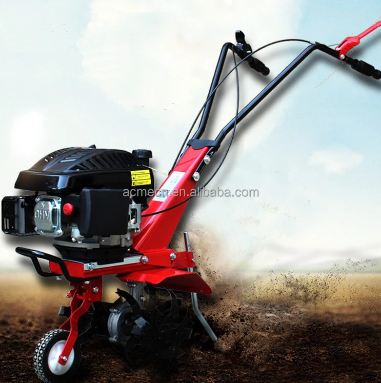 Garden tiller field grass cutting machine hand cultivator hand tillers for sale