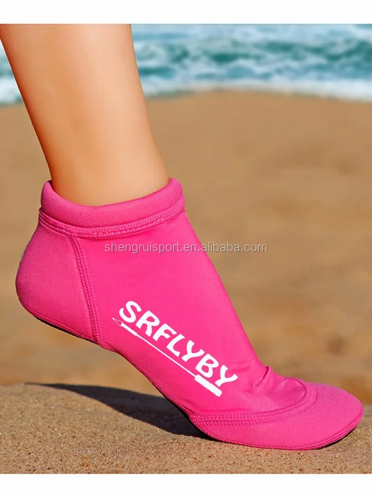Colourful Neoprene hotsale low cut lightweight Neoprene Socks sand socks for surfing diving snorkelling swimming