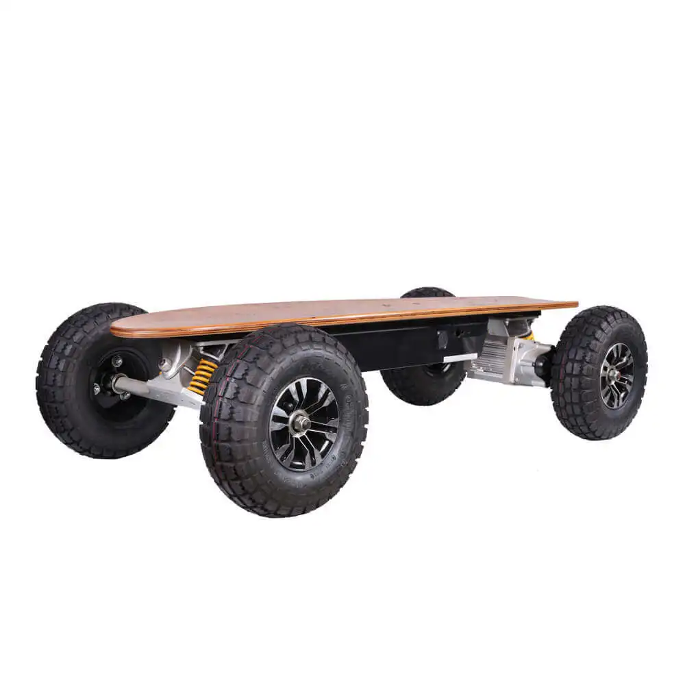2024 2000 Watt 45Km Belt Drive Electric Skateboard With Led Lights