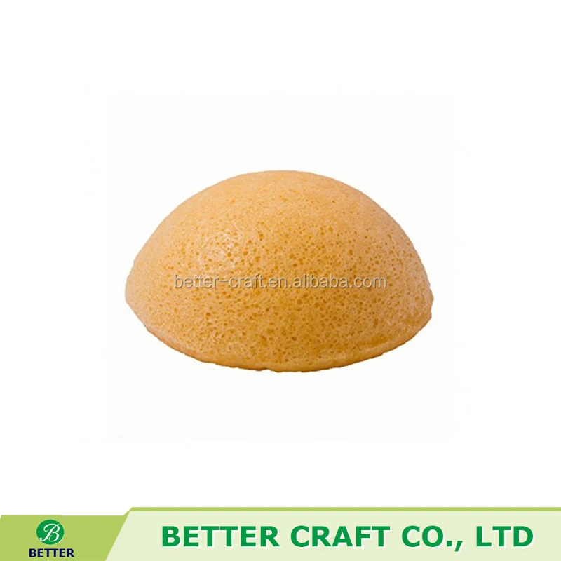 Оптовая продажа, 100% натуральный органический уголь, фирменная Коньячная губка для лица