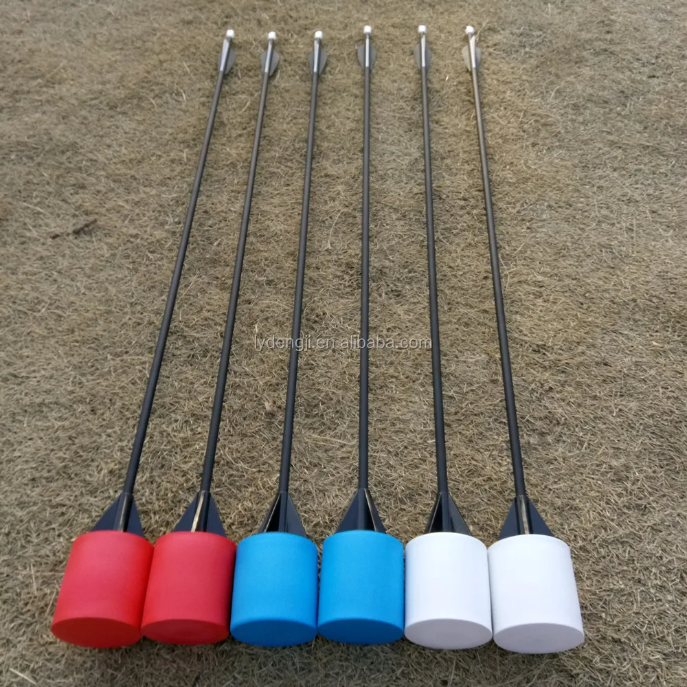 Archery shoot set tag game foam tip arrow and bow equipment