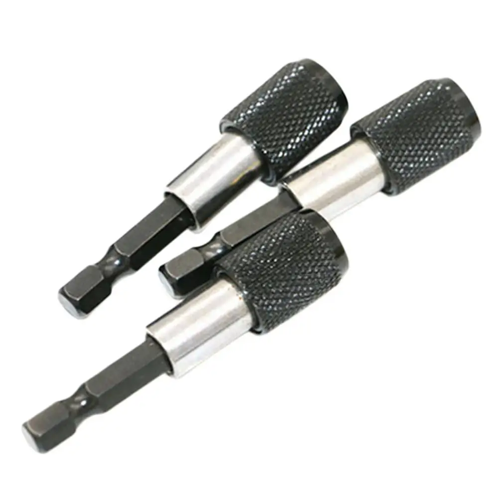 Non Slip 60mm 100mm 150mm 1/4 Inch Hex Shank Quick Release Screwdriver Bit Holder Extension Bar