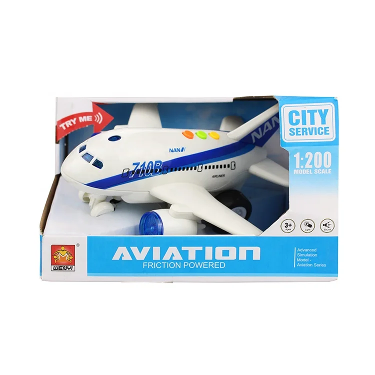 Promotional customized OEM 3D model airplane toy plane
