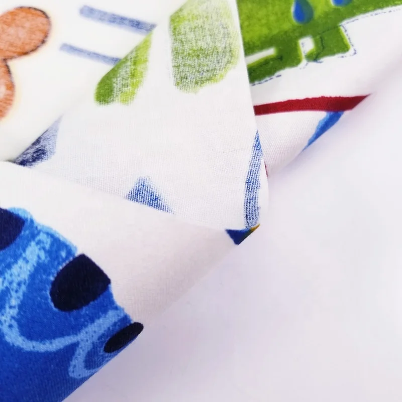 Cotton Twill Kids Cloth lion King Cartoon Printed Fabric 100% Cotton Woven for Sewing Baby Sheets