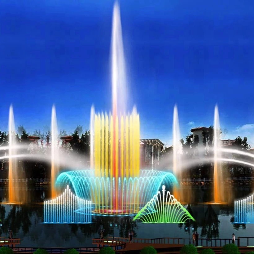 Garden or park modern fountains outdoor water decoration water show