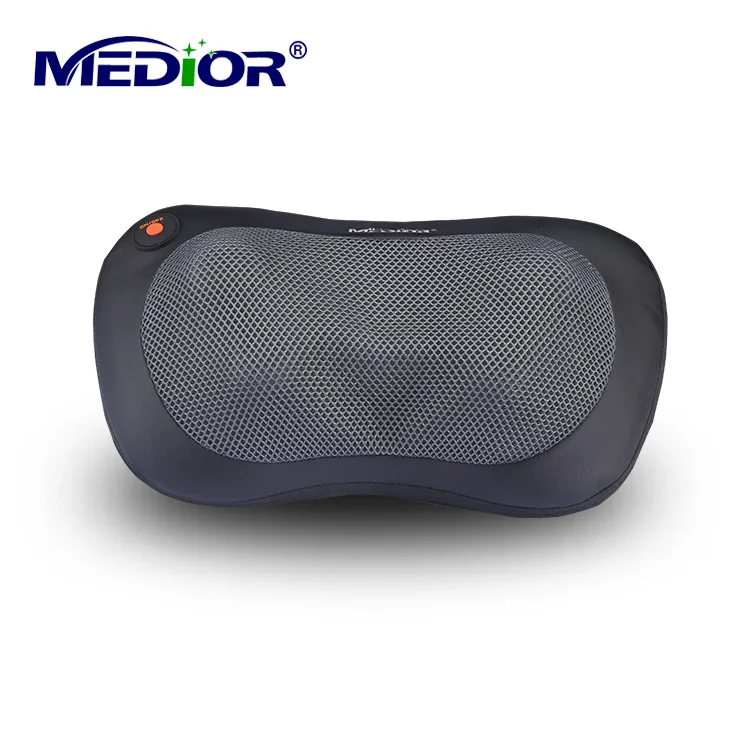 Hot sale of electronic massage products Electric neck  vibrating Shiatsu  Back Massage Pillow With Heat