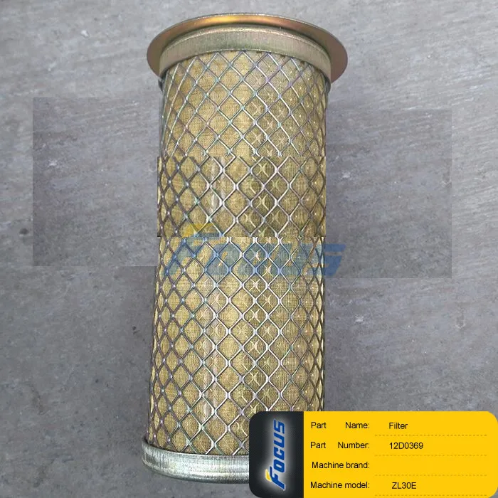 LIUGONG Wheel Loader Spare Parts ZL30E ZL30C  Filter 12D0369