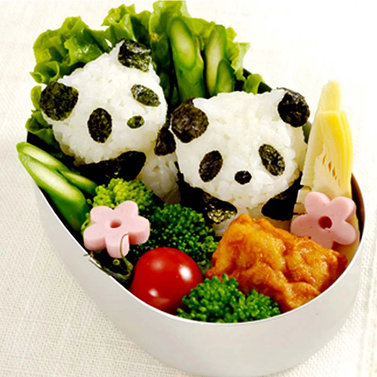 
Plastic panda shape sushi rice mold 