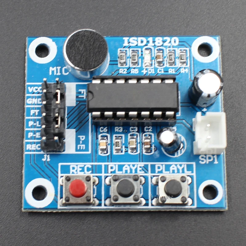 ISD1820 Voice Board Module Recording Sound Recording Module