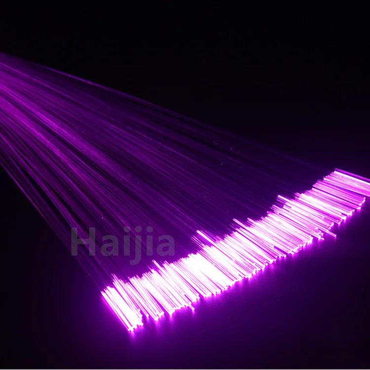 2020 new price superbright CK - 60 straighten end glow or sparkle pmma fiber optic cable