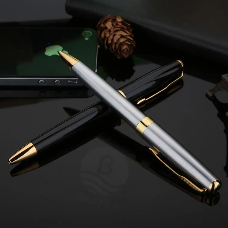 Hot Selling good quality 1.0 mm ball point pens with custom logo