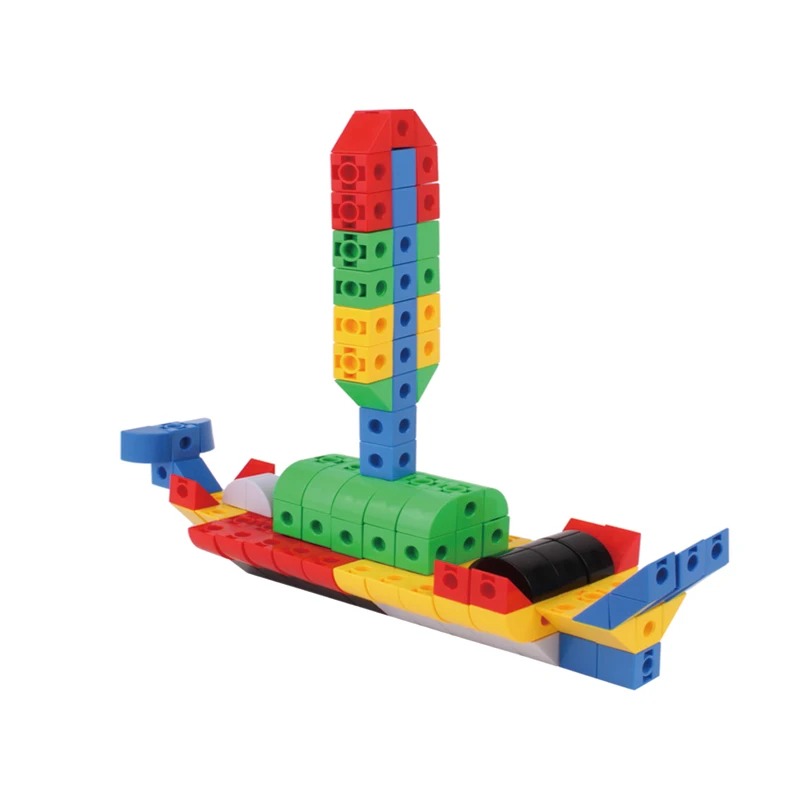 Plastic Snap Connecting Linking Construction Cubes Kids Toys Other Educational Toys