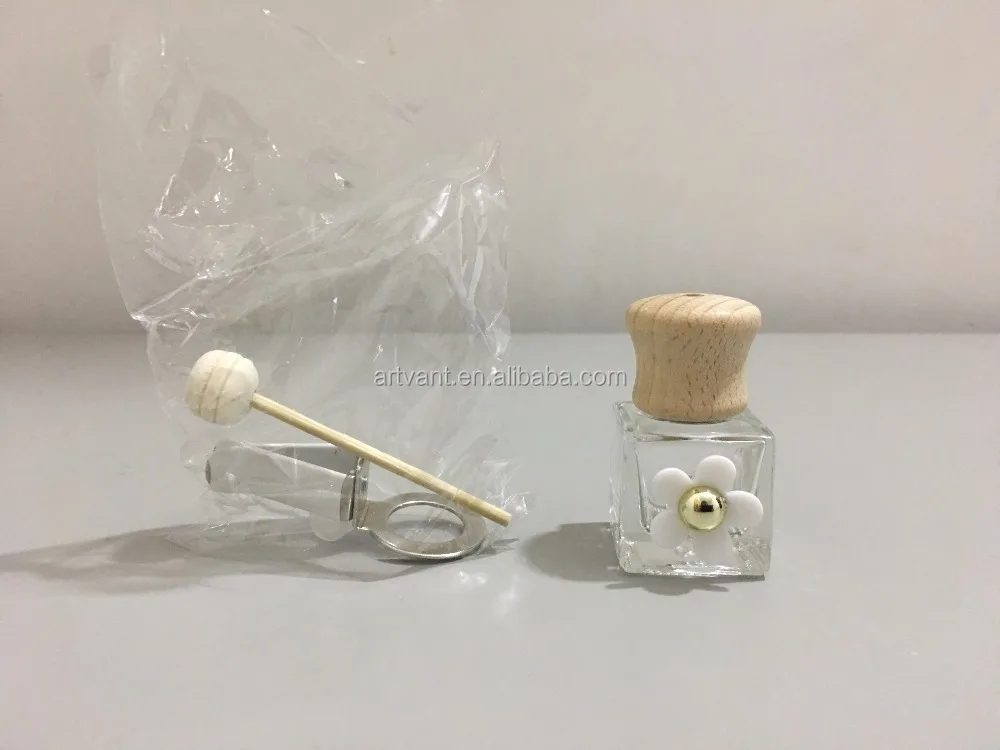 Car Perfume Clip Glass Bottle Air Conditioning Vent Perfume Clip Outlet