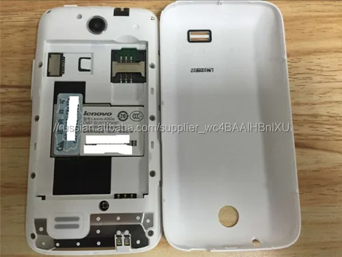 Lenovo a360e Сотовый Телефон одноядерный 1.0 ГГц Android 2.3 OS 256 МБ RAM Snapdragon MSM7627A Поддержка CDMA 0.3MP Камера