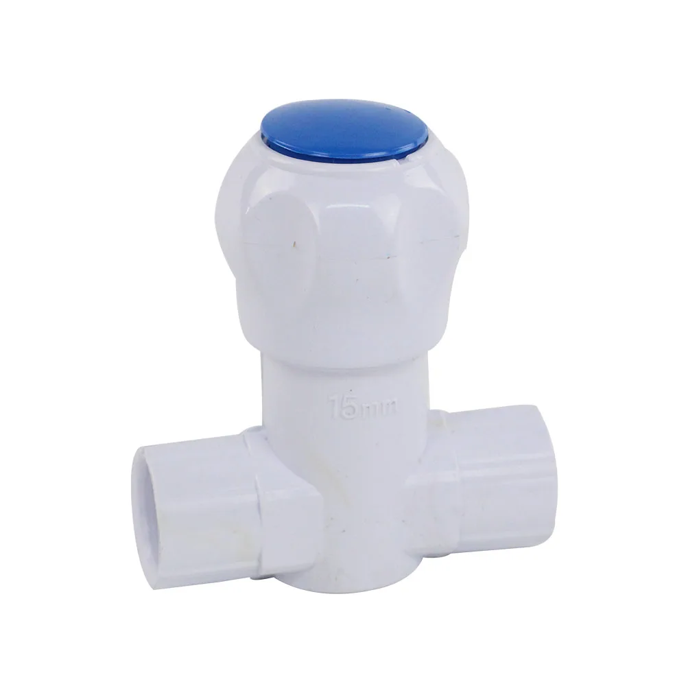 JS High Quality PVC Gate Valve UPVC Stop Valve