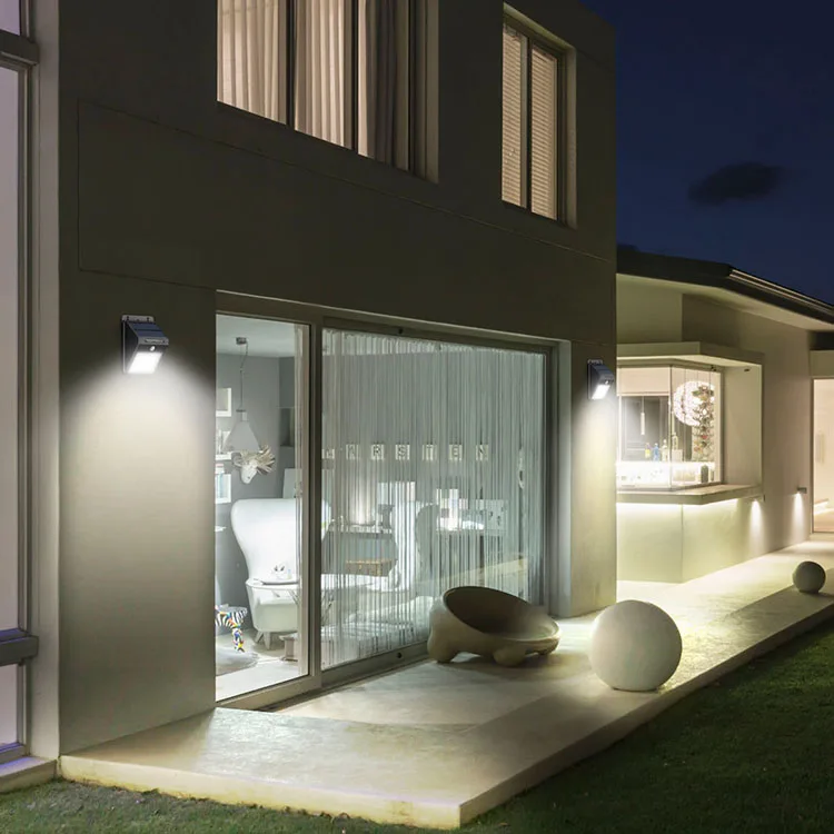 High quality cheap price  20 LED motion sensor home  use exterior wall solar wall light
