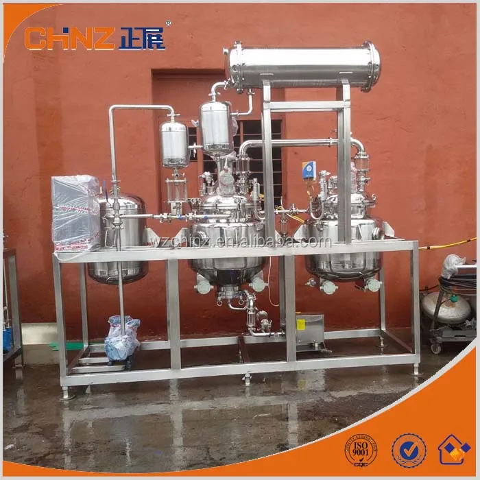 100L hot oil electric heating extractor & concentrator machine