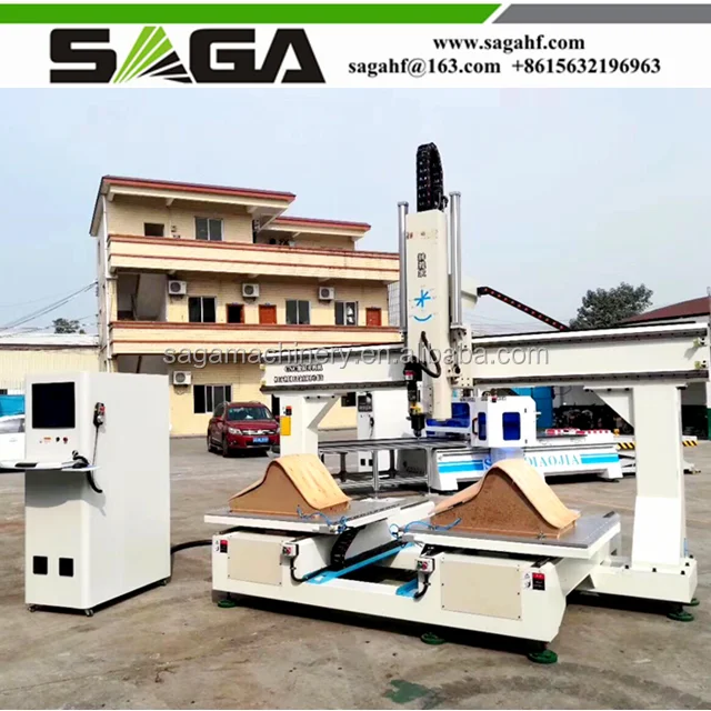 5 Axis China CNC Wood Router SD-3025-T2