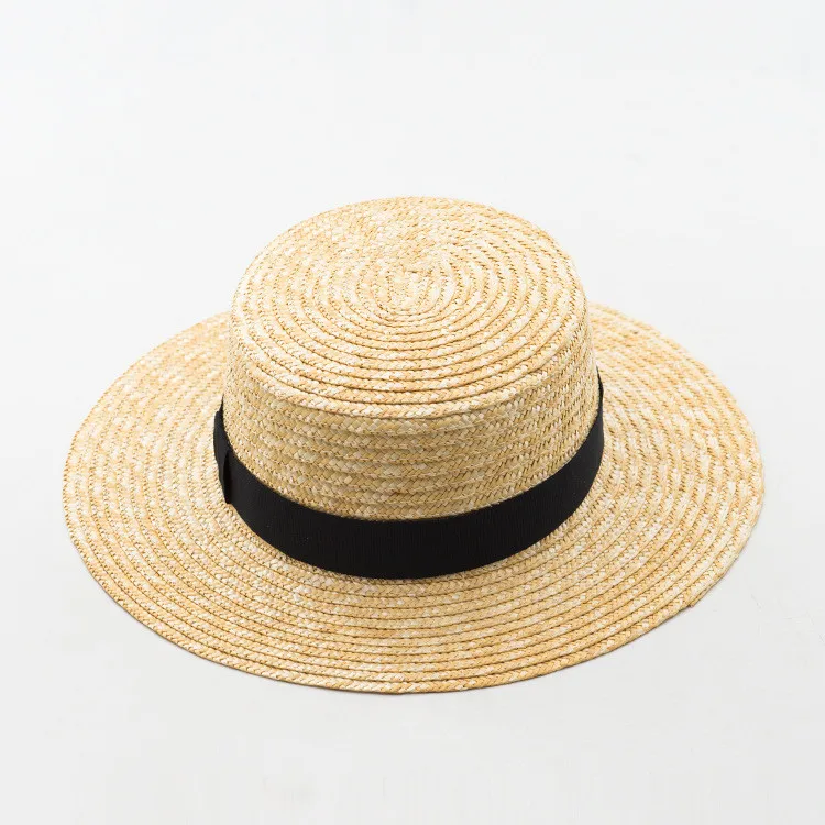 
Wholesale cheap new fashion multi-colors floppy wide brim paper straw hat boater hat 