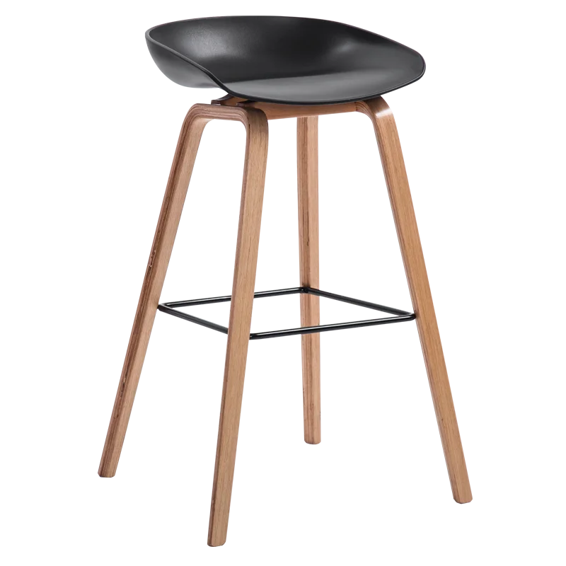 Beautiful plastic PP stool adjustable height popular fashionable bar chair modern stools bar chairs
