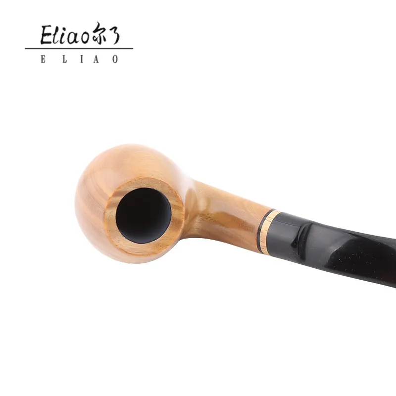 Eliao wholesale Customizable Natural smoking pipe Green Sandalwood Smoking pipe