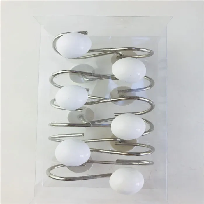 hot sell shower curtain resin hooks cheap hooks,shower hooks