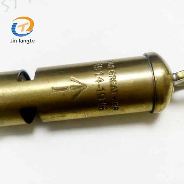 professional mini metal whistle sport metal whistle with lanyard scout whistle