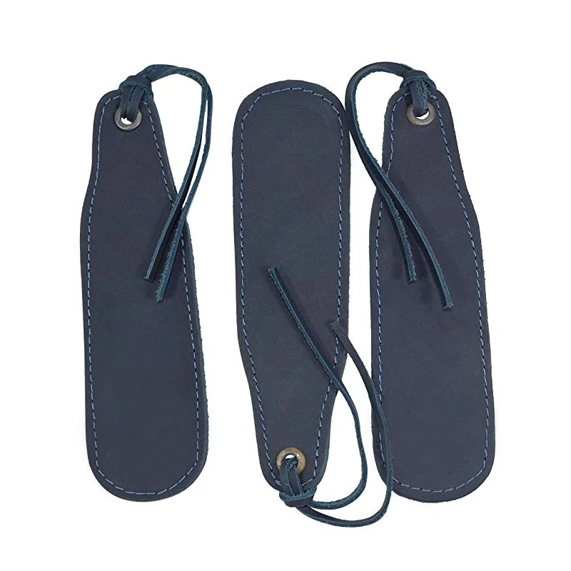 Wholesale  Customize Sample Available Genuine Leather Handmade Good Quality Bookmark Coner for Reading