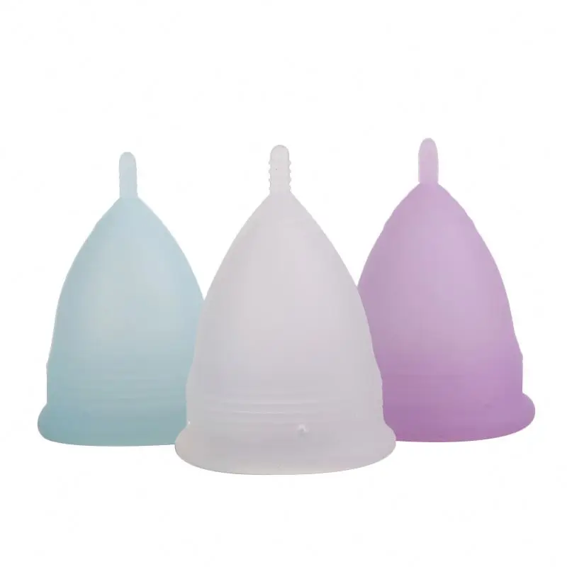 100% Safe & Soft medical  Silicone Menstrual Cup period menstruation cup For Woman