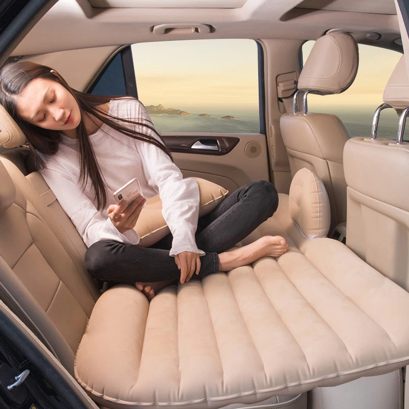 New innovative products portable travel camping inflatable car bed air mattress