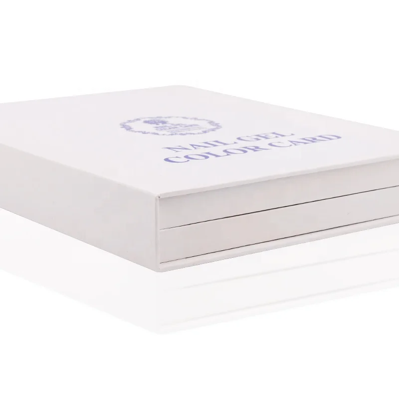 2023 Wholesale women girls nail art tools stand display set cardboard exhibition multi color