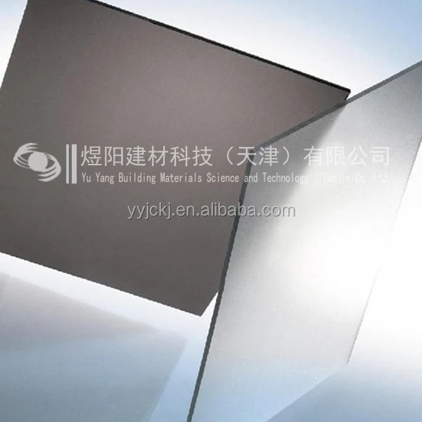 UV protection 10 years of quality assurance 6mm hollow polycarbonate sheet/ solid polycarbonate sheet