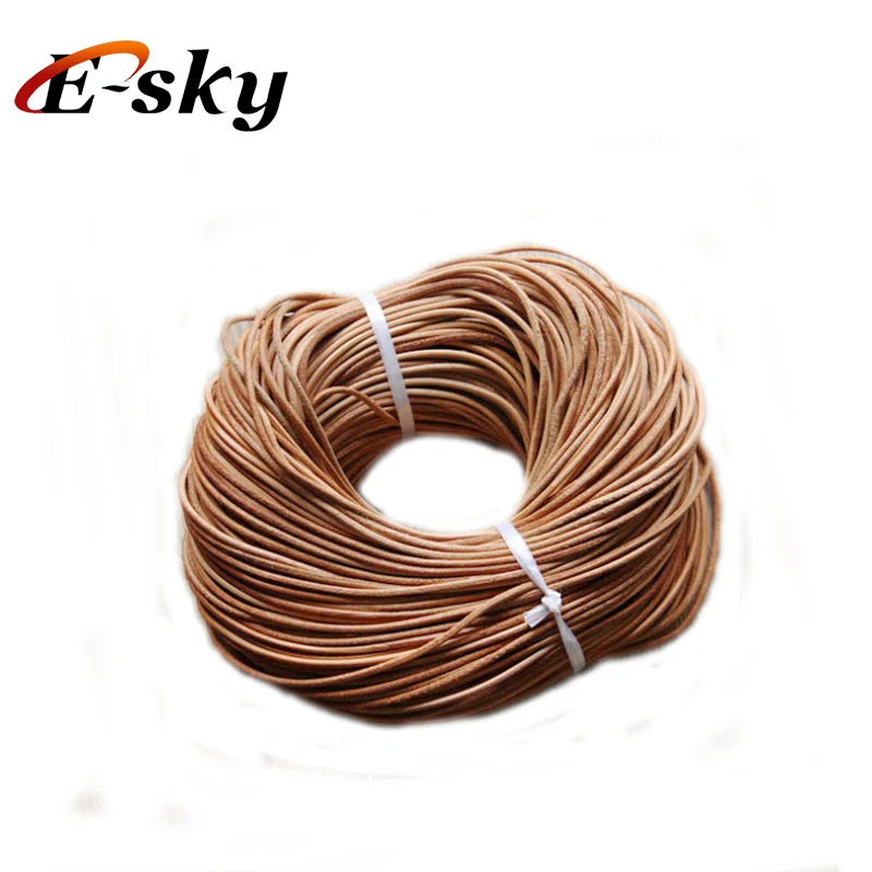 Factory Manufacture Three Colors Genuine Leather Cord 3mm Round Necklace Cord For Jewelry