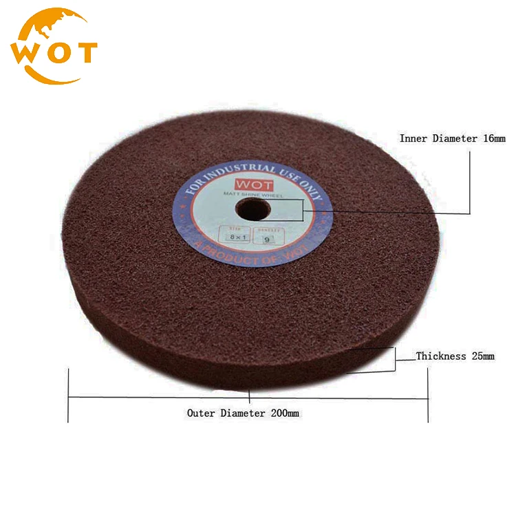 Nylon Non Woven Abrasive Manufacturers Polishing Wheel